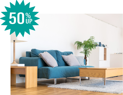 買取50%UP対象大型家具